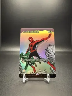 MTG, Heroic Intervention (#0034), Marvel's Spider-Man Eternal, Foil, NM Mythic - Image 1