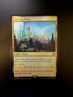MTG Final Fantasy English Starting Town 0289 Foil - Image 1