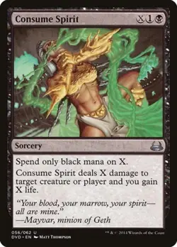 Consume Spirit - Near Mint MTG Duel Decks: Anthology - Image 1