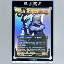 MTG Final Fantasy English Y'shtola, Night's Blessed Borderless M 0207 Foil - Image 1
