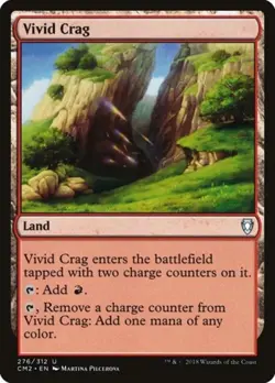 Vivid Crag - Near Mint MTG Commander Anthology Volume II - Image 1