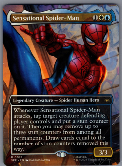 MTG x Marvel's Spider-Man Sensational Human Hero (0025) (Non-Foil) - NM / M - Image 1