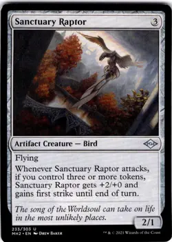 MTG Sanctuary Raptor Modern Horizons 2 Uncommon #233 - Image 1