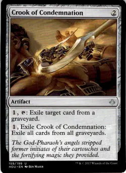MTG Crook of Condemnation Hour of Devastation Uncommon #159 - Image 1
