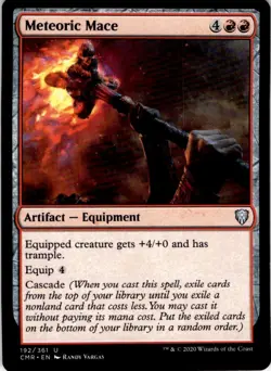 MTG Meteoric Mace Commander Legends Uncommon #192 - Image 1