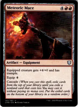 MTG Meteoric Mace Commander Legends Uncommon #192 - Image 1