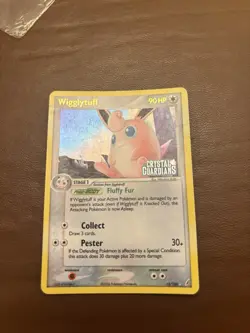 Wigglytuff [Reverse Holo] #13 Pokemon Crystal Guardians - Image 1