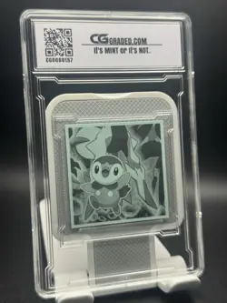 CG Pristine 10 2022 LOTTE POKEMON JAPANESE #07 PIKACHU WAFER STICKER - Image 2