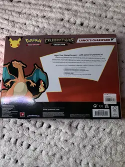Pokemon 25th Annivers Celebrations Lance's Charizard V Collection BOX SEALED 820650809392 - Image 2