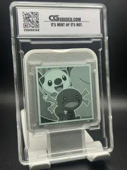 CG Pristine 10 2022 LOTTE POKEMON JAPANESE #05 PIKACHU WAFER STICKER - Image 2