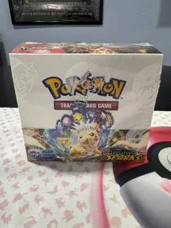 Pokemon Scarlet & Violet TCG Surging Sparks Booster Box *FACTORY SEALED* 36 QTY - Image 1