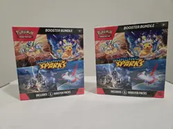 2x Pokemon TCG: Scarlet & Violet Surging Sparks Booster Bundles New Sealed - Image 1