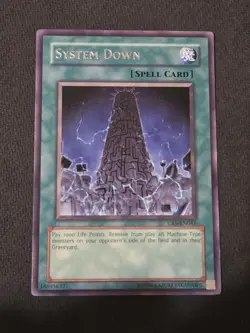 System Down CRV-EN041 Rare Unlimited Edition NM Yugioh - Image 1