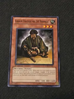 Karakuri Strategist mdl 248 "Nishipachi" STBL-EN021 Common 1st Edition NM Yugioh - Image 1