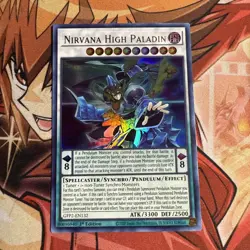 Yugioh! Nirvana High Paladin - GFP2-EN132 - Ultra Rare - 1st Edition Near Mint, - Image 1