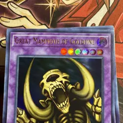 Yugioh! Great Mammoth of Goldfine - GFP2-EN120 - Ultra Rare - 1st Edition Near M - Image 2
