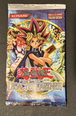 Yugioh Legacy Of Darkness Booster Pack Sealed English LightU Yu-Gi-Oh! Unlimited - Image 2