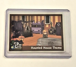Webkinz Trading Card -At Paw Level - Haunted House, Theme Series 1, GANZ - Image 1