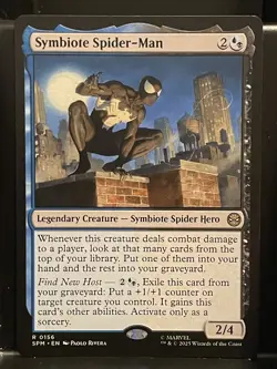 Symbiote Spider-Man #156 NM/M MTG Spiderman Magic Card - Image 1