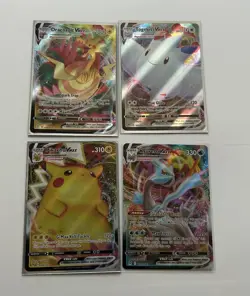 Pokemon Card VMAX Lot Of 4! Pikachu, Kyurem, Togekiss, And Dracozolt! All In NM! - Image 1