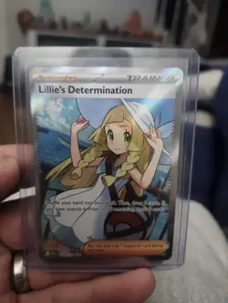 Pokemon TCG Mega Evolution Lillie’s Determination Full Art Trainer Card 169/132 - Image 2