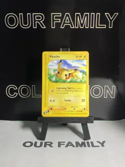 Pikachu - 124/165 - LP Common Pokemon Card Expedition Base Set - Image 1