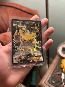 Pikachu EX XY124 Black Star Promo 2016 Holo Pokemon Card TCG - Image 2