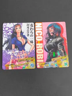 One Piece AR Carddass Part 2 Nico Robin UC 02-15 03-22 card Rare New Japan eb102 - Image 1