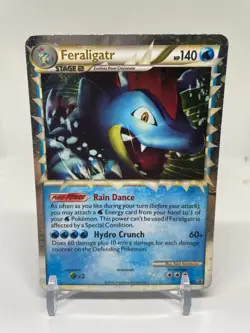 Feraligatr HGSS07 Black Star Promo Pokemon Card - MP - Image 1