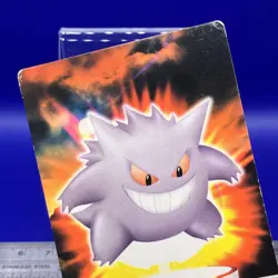 Gengar Pokemon Carddass Zukan Card Vintage Anime Game TCG Japanese #212 - Image 5