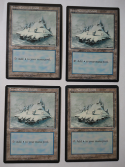 Choose Ice Age Snow-Covered Lands X4 Mountain Plains Island Swamp Forest MTG - Image 2
