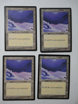 Choose Ice Age Snow-Covered Lands X4 Mountain Plains Island Swamp Forest MTG - Image 4