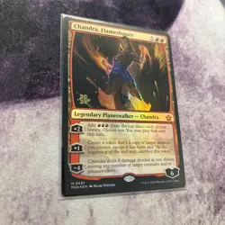 Mtg Chandra, Flameshaper FOIL PRERELEASE - Foundations + Bonus Foils - Image 2