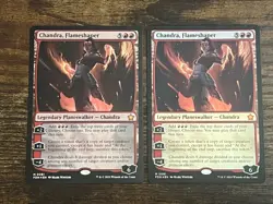 2x Chandra, Flameshaper - FOIL - Foundations (FDN) - EN M 0081 - Image 1