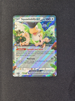 Squawkabilly ex 075/091 Holo Shiny Pokemon TCG Card Paldean Fates NEAR MINT - Image 1