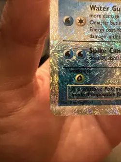 Pokemon TCG 2002 Legendary Collection | Omastar Reverse Holo 58/110 | LP - Image 4
