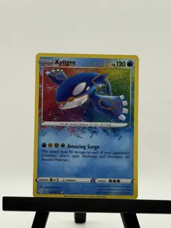 Pokemon TCG Kyogre Shining Fates 021/072 Holo Amazing Rare - Image 1