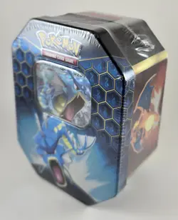 Pokemon Hidden Fates Gyarados GX Promo Tin - Factory Sealed - OOP Rare - NEW - Image 5