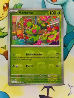 Maractus 8/86 Master Ball Pokemon Black Bolt (BLK) 2025 NM+ 🔥🔥🔥 - Image 1