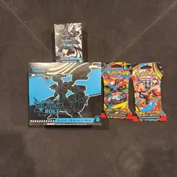 Pokemon TCG : Black Bolt Elite ETB, 1 Booster Bundle, and 2 Mega evolution packs - Image 2