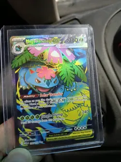 Pokemon TCG Venusaur Ex Mega Evolutions 155 Ultra Rare Holo - Image 2
