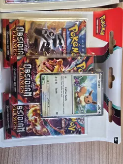 Pokemon TCG: Scarlet & Violet - Obsidian Flames 3-Pack Blister Pack X3 - Image 2