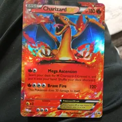 2014 Pokemon XY Black Star Promo Charizard EX XY17 - Image 1