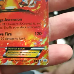 2014 Pokemon XY Black Star Promo Charizard EX XY17 - Image 5