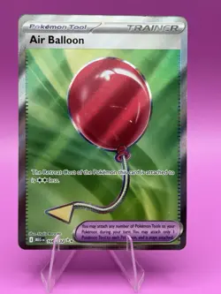 Air balloon 166/132 Full Art UR trainer Pokemon Mega Evolutions English NM - Image 1