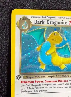 Dark Dragonite 1st Edition Holo 5/82 & Regular 22/82 Pokemon Team Rocket 2000 🔥 - Image 5