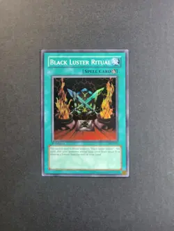 Black Luster Ritual SYE-025 Yu-Gi-Oh TCG Starter Deck Yugi Evolution Super Rare - Image 2
