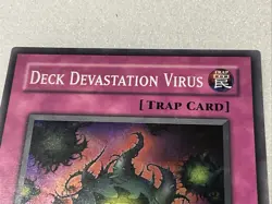Yugioh deck devastation virus SUPER RARE Flaming Eternity FET-EN058 NM 1st Ed - Image 2