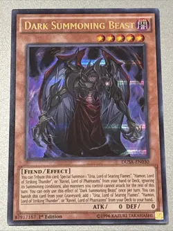 Dark Summoning Beast DUSA-EN030 Duelist Saga 1st Edition Ultra Rare LP - Image 1