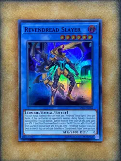 Yugioh Revendread Slayer OP06-EN004 Super Rare LP - Image 1